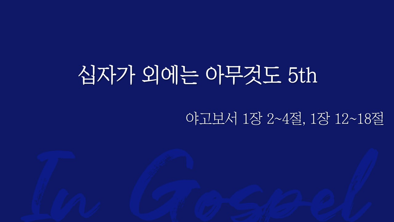 십자가 외에는 아무것도 5th 썸네일